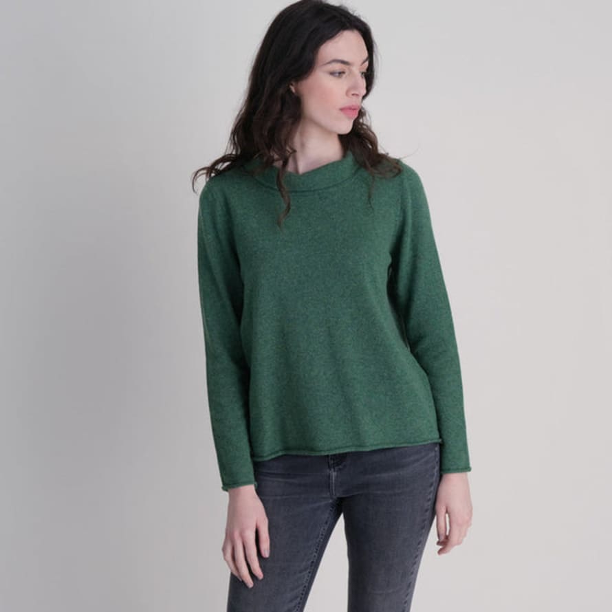 Bibico Aria Roll Neck Jumper - Green