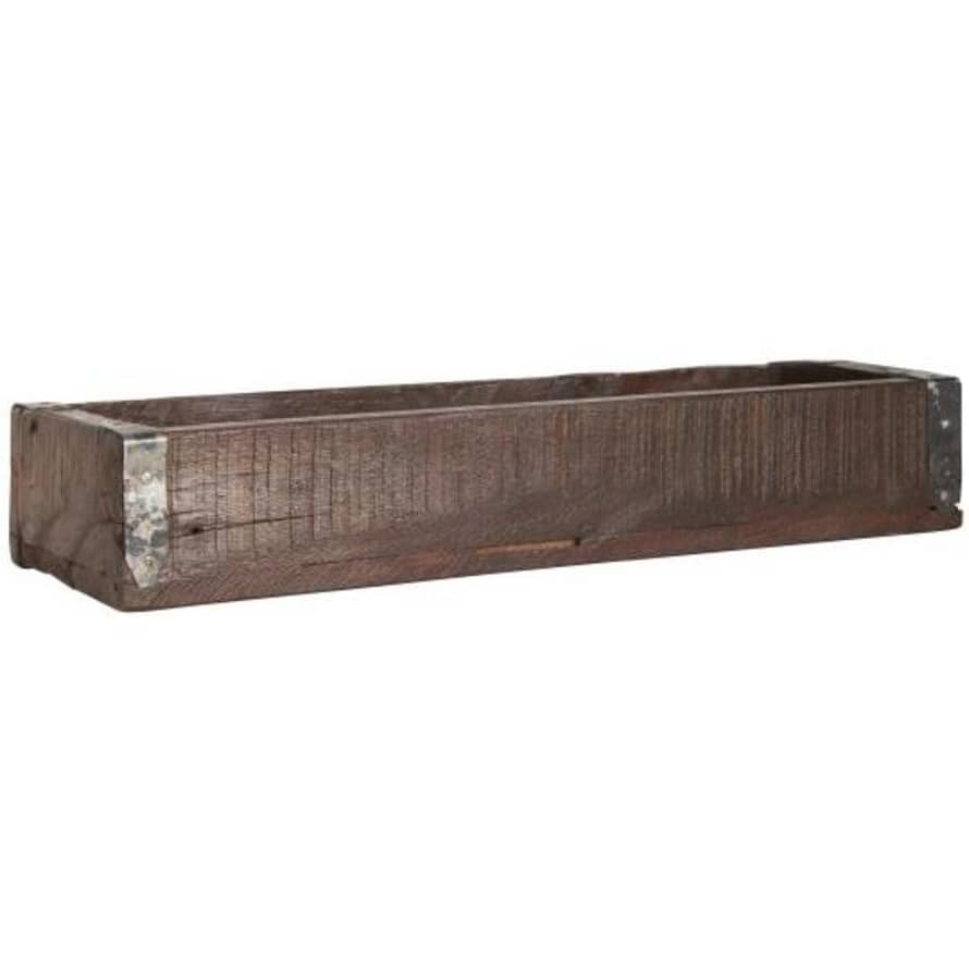 Ib Laursen Wooden Box With Metal Brackets - Unique -large