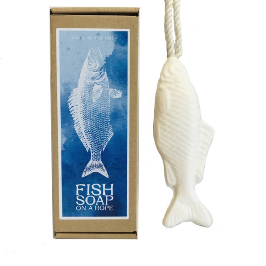 Sting In The Tail Fish Soap On A Rope - Boxed