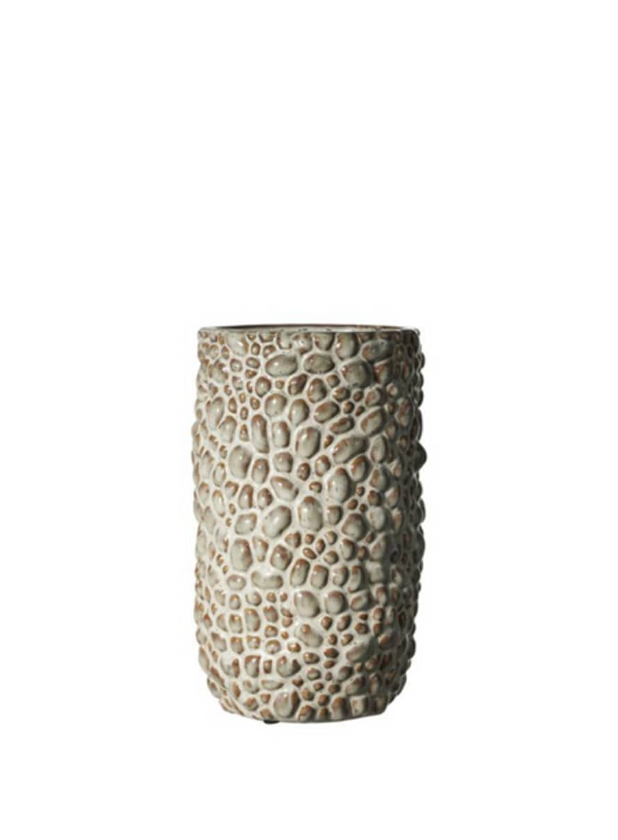 Lauvring Marwin Vase In Beige From