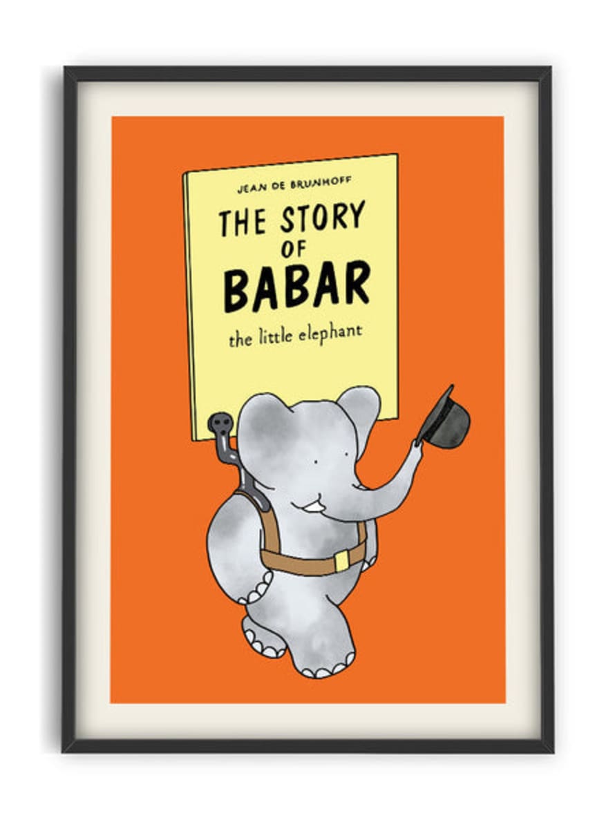 EMPTY WALL | Stampa The Story Of Babar Cm 30x40