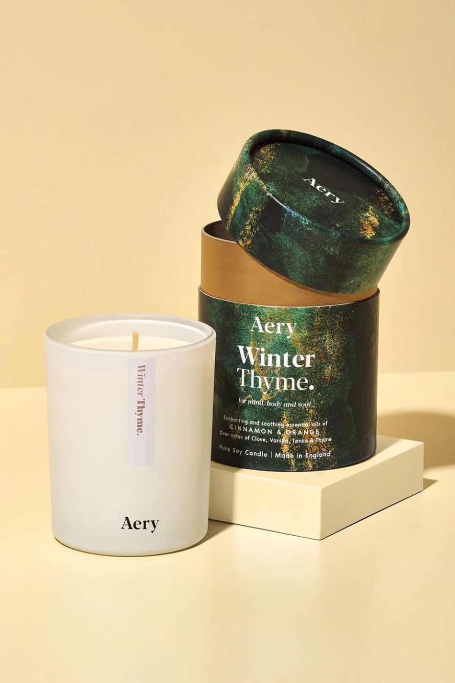 Aery Winter Thyme Scented Candle
