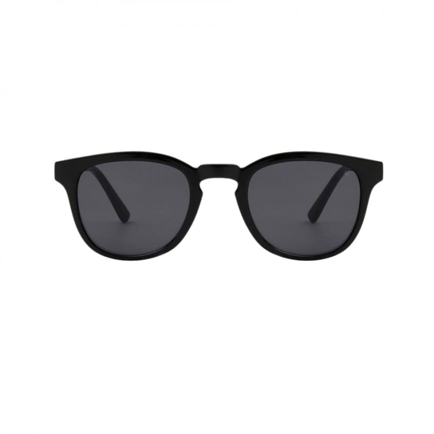 A.KjÃ¦rbede Bate Black Sunglasses