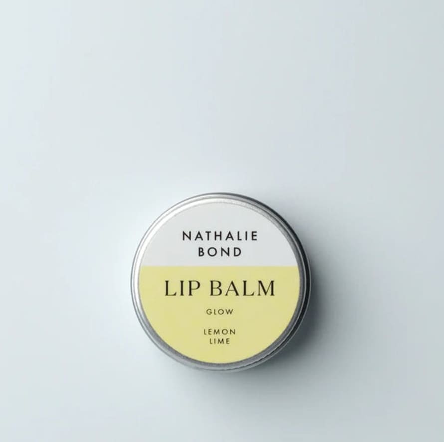 Nathalie Bond Organics Lip Balm Organic Glow Lemon Lime