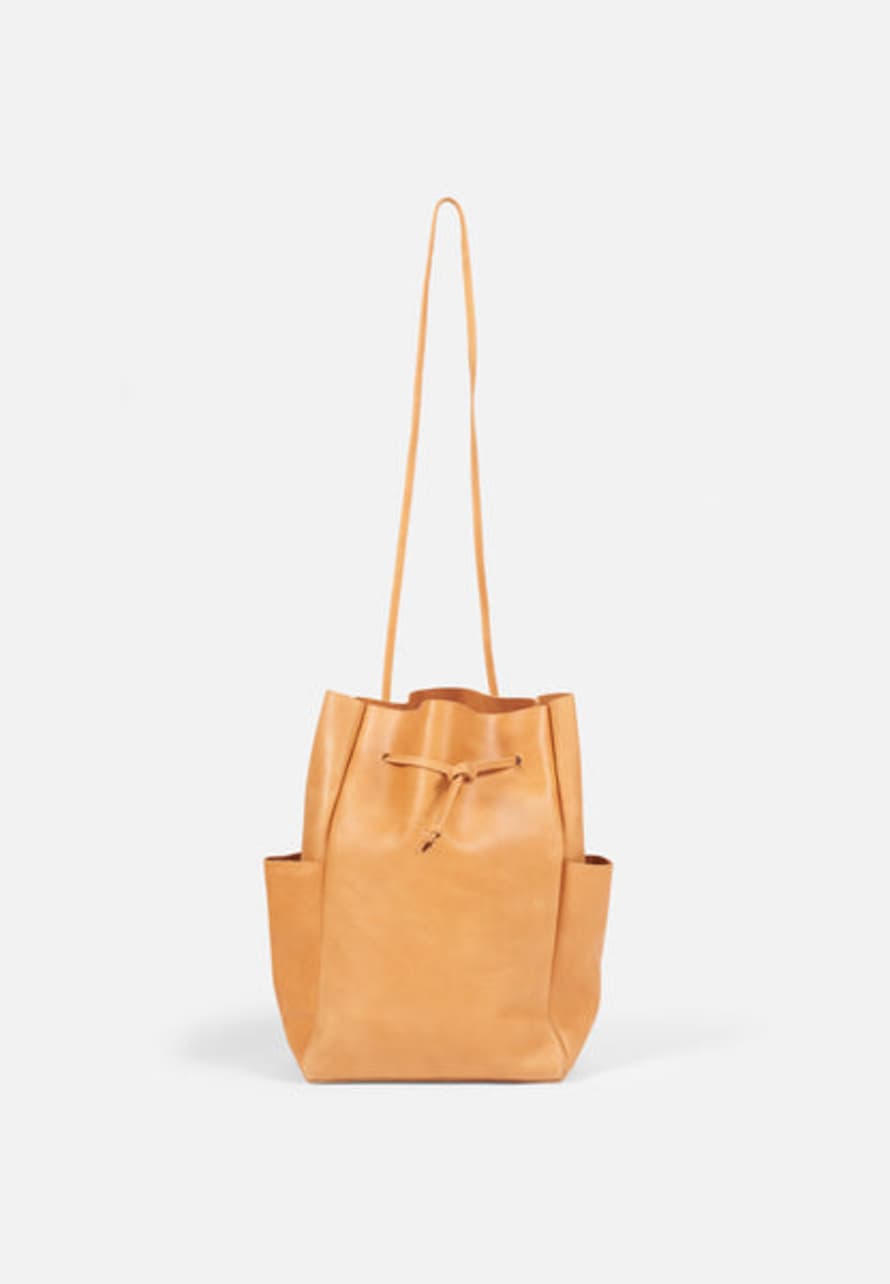 EL PUENTE Shoulder Bag With Two-variant Straps // Camel