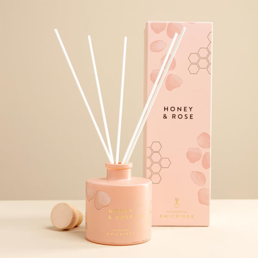 Chickidee Honey & Rose Reed Diffuser