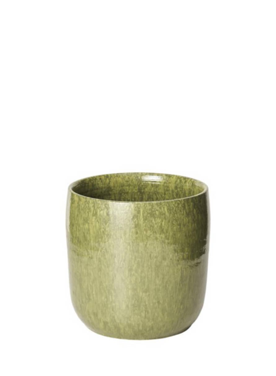 Lauvring Nuno Pot In Light Green 18cm