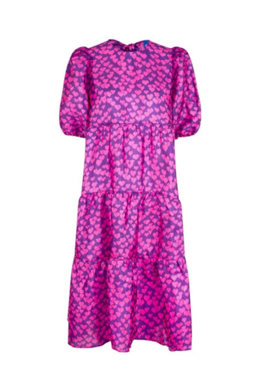 Cras Lili Heartbeats Purple Dress