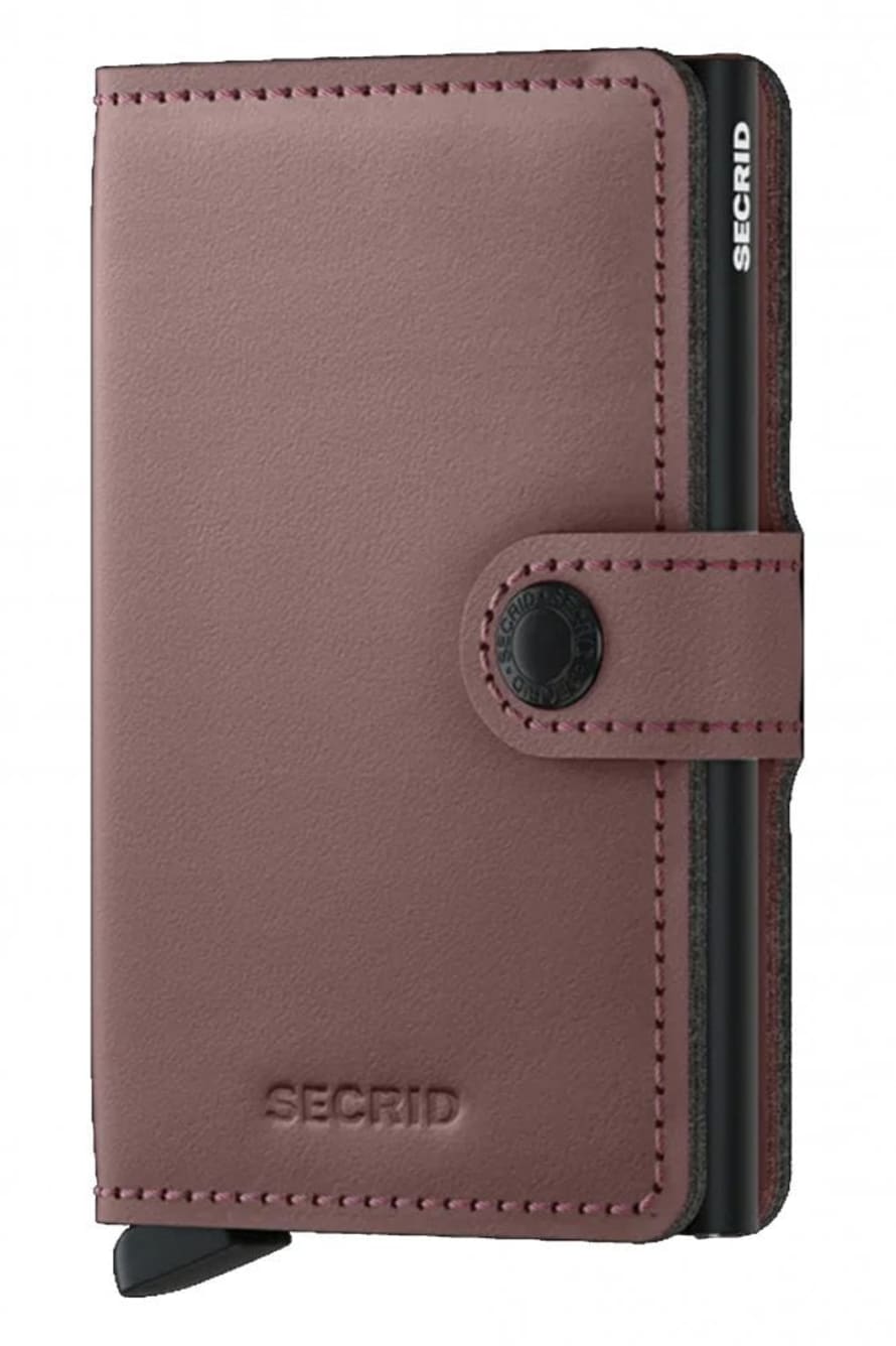 Secrid Mini Wallet In Matte Rose