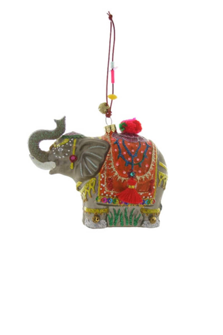 Cody Foster & Co Palace Elephant Tree Decoration
