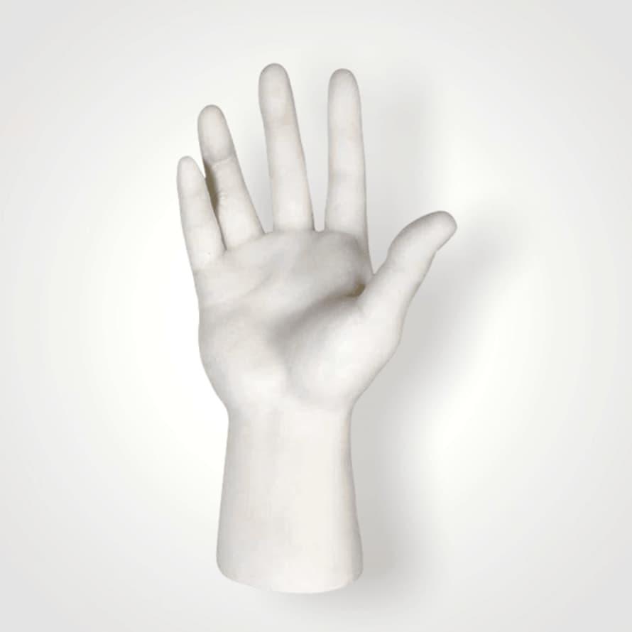 Persora Faux Marble Hand Sculpture