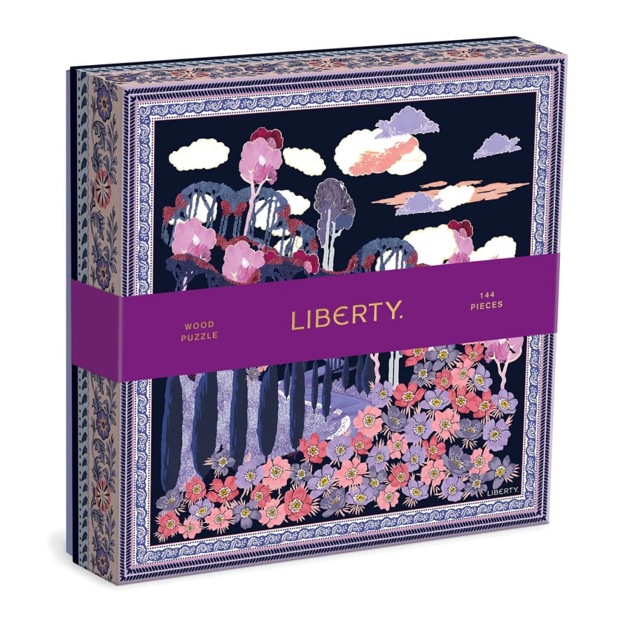 Abrams & Chronicle Books Liberty Bianca 144 Piece Wood Puzzle - Galison, Mudpuppy