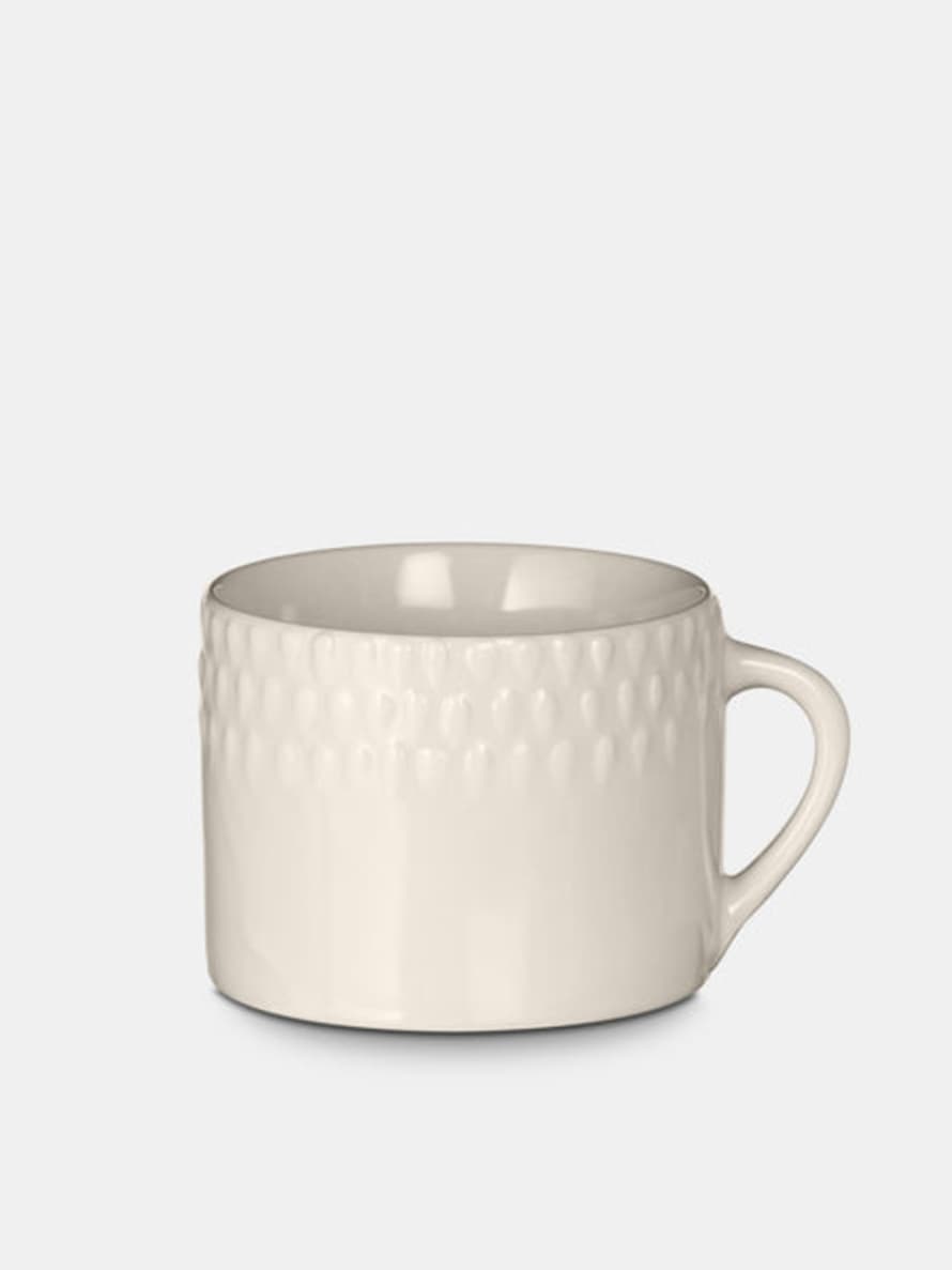 Nkuku Ela Cream Ceramic Mug - Small
