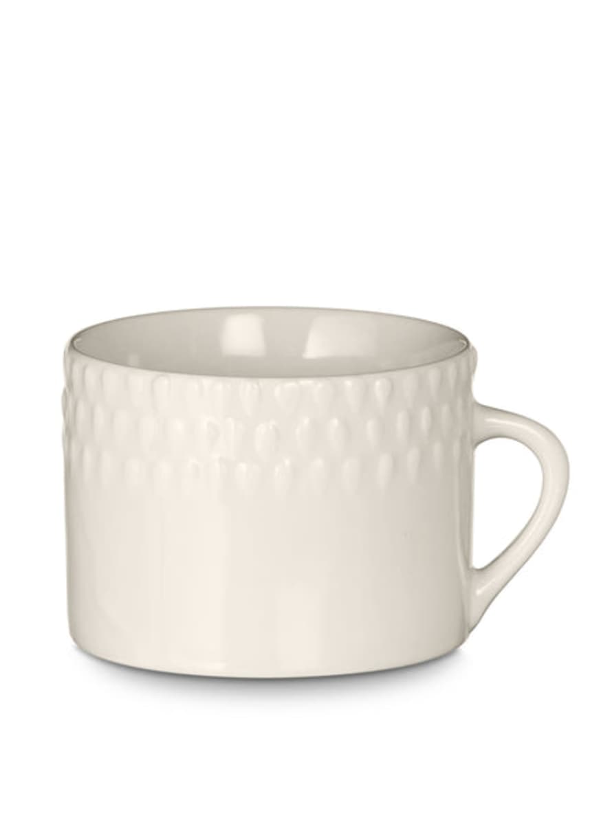 Nkuku Ela Cream Ceramic Mug - Large
