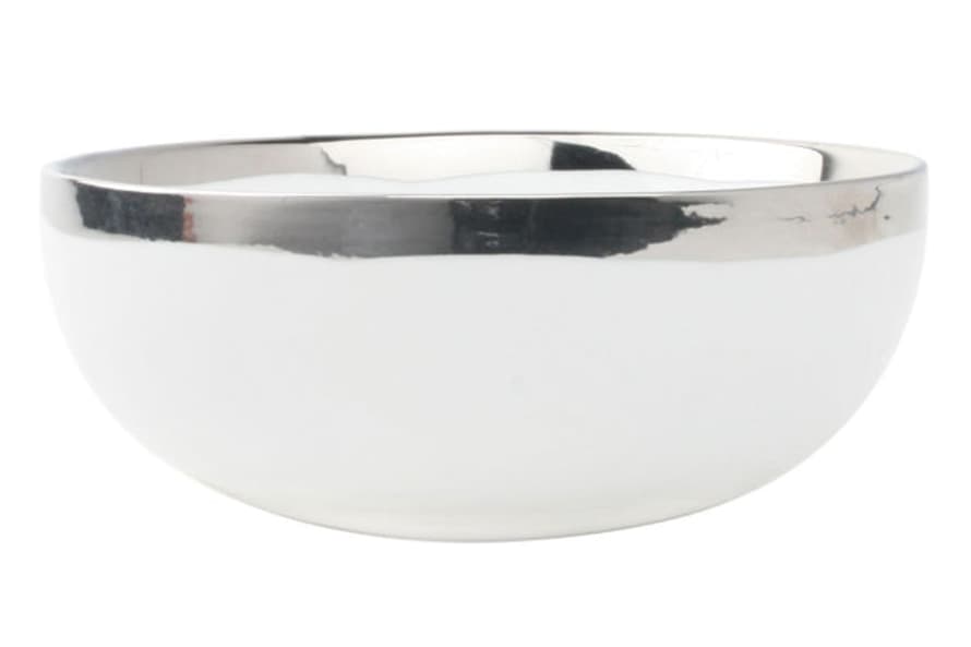 Canvas Home Dauville Cereal Bowl In Platinum (set Of 4)