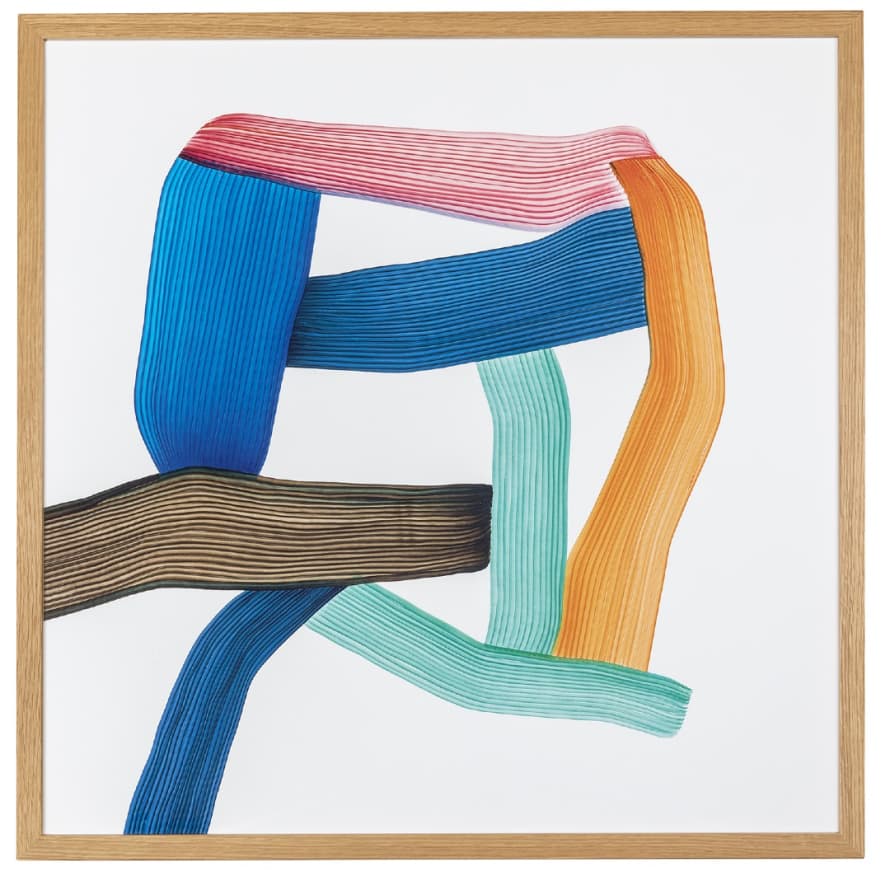 Vitra Ronan Bouroullec Drawing Poster, multicolour