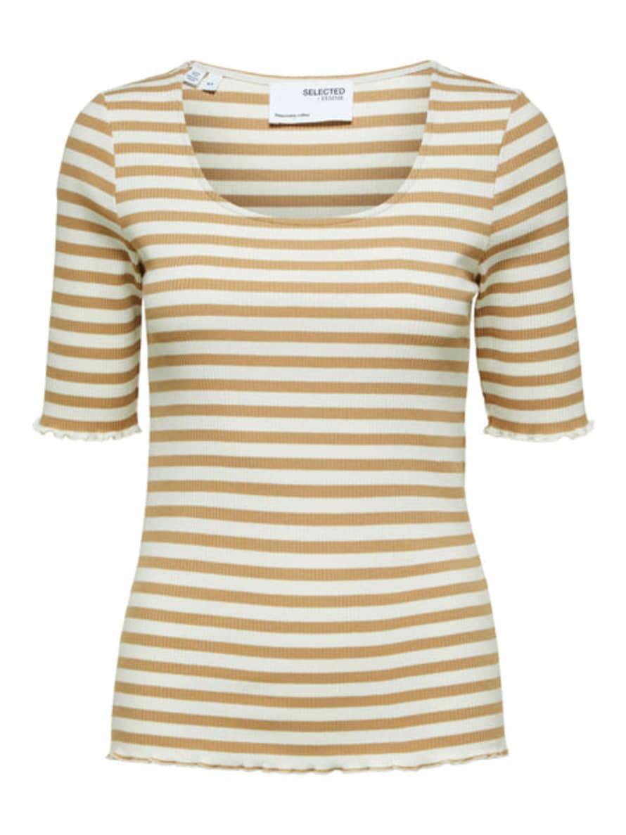 Selected Femme Anna Stripe T-shirt