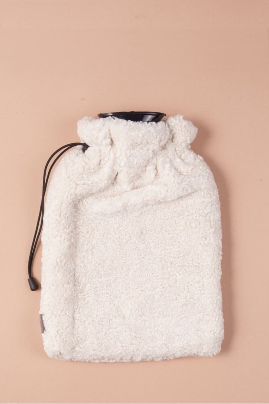 Vivaraise Barry Hot Water Bottle And Cover In Snow