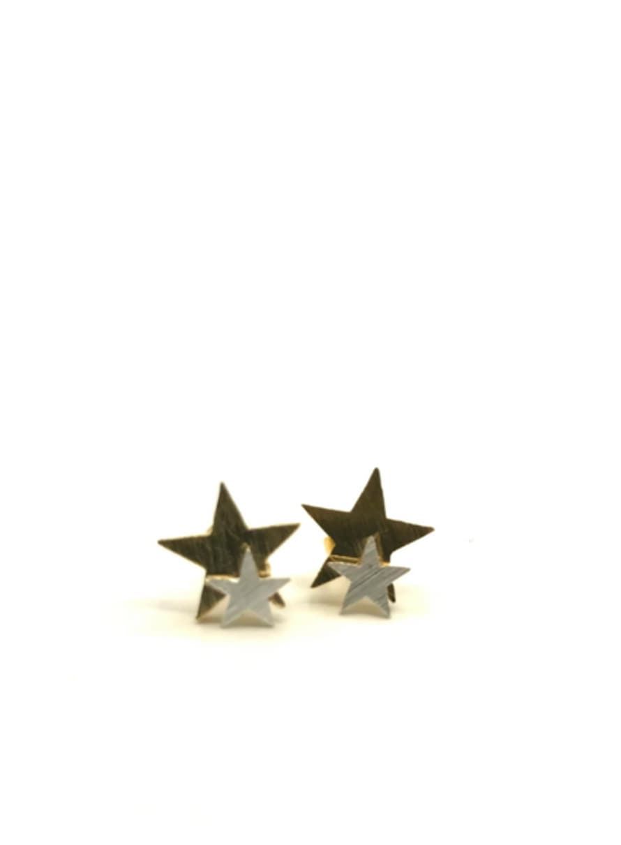 sixton Core Range Star Earrings From
