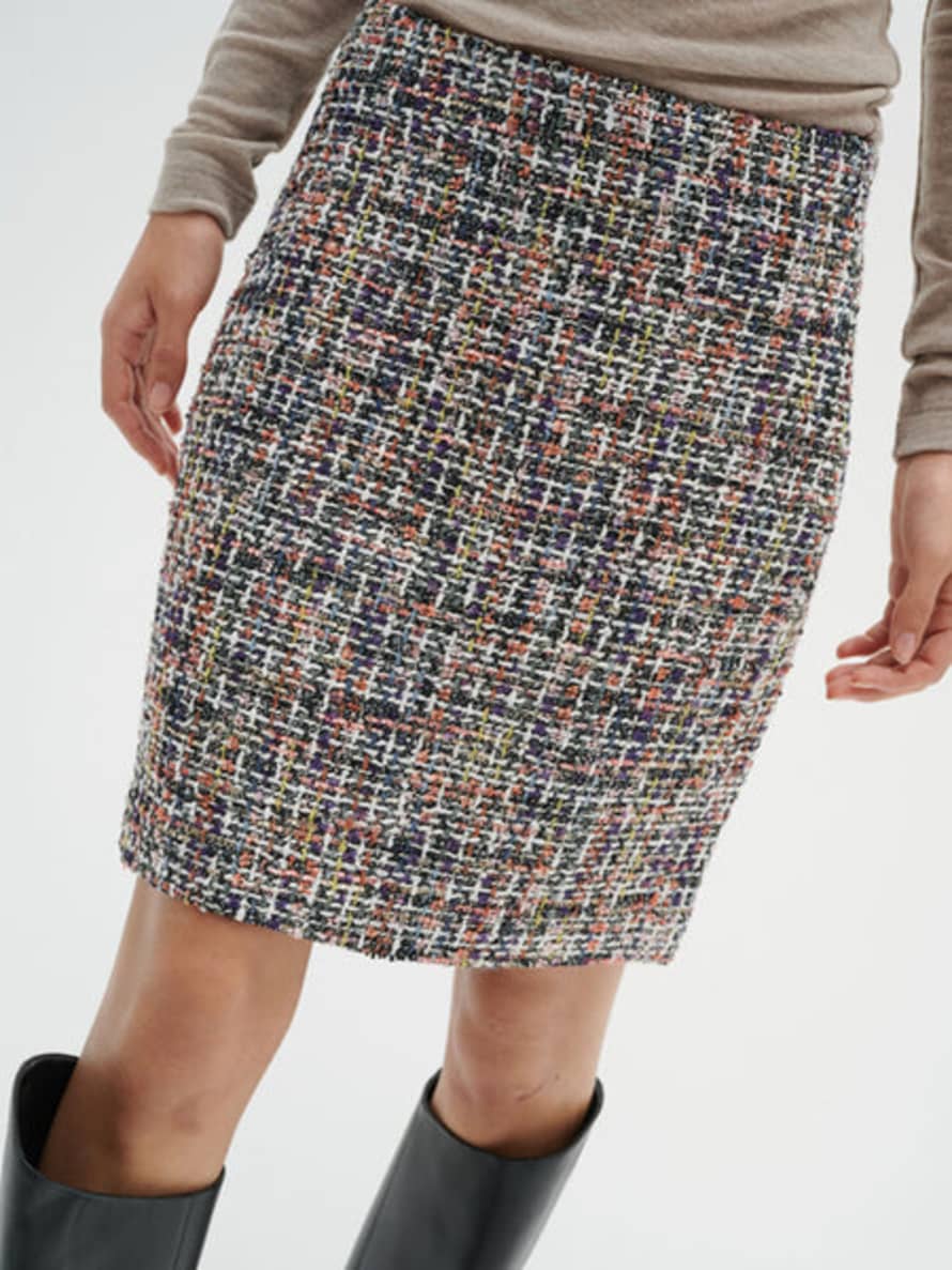 InWear Inwear Neve Skirt Multi Colour Woven