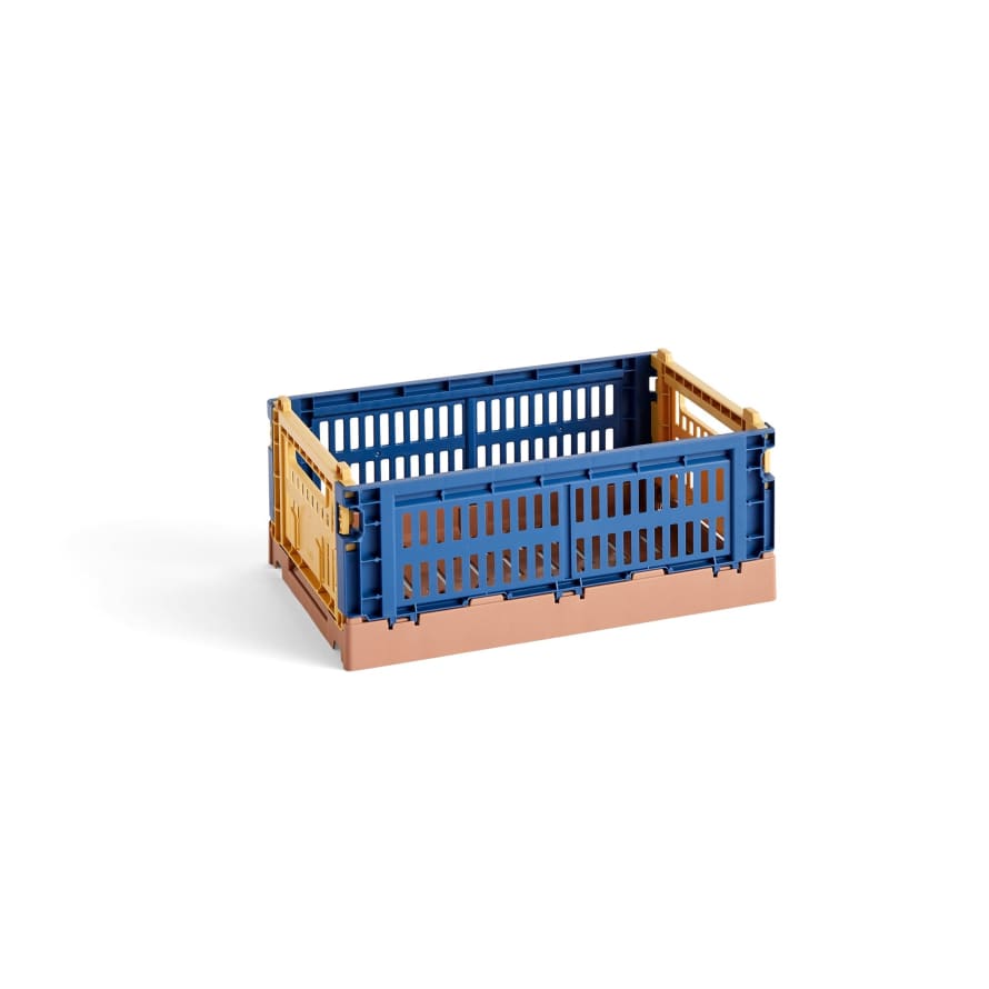 HAY Dark Blue Colour Crate Mix Small