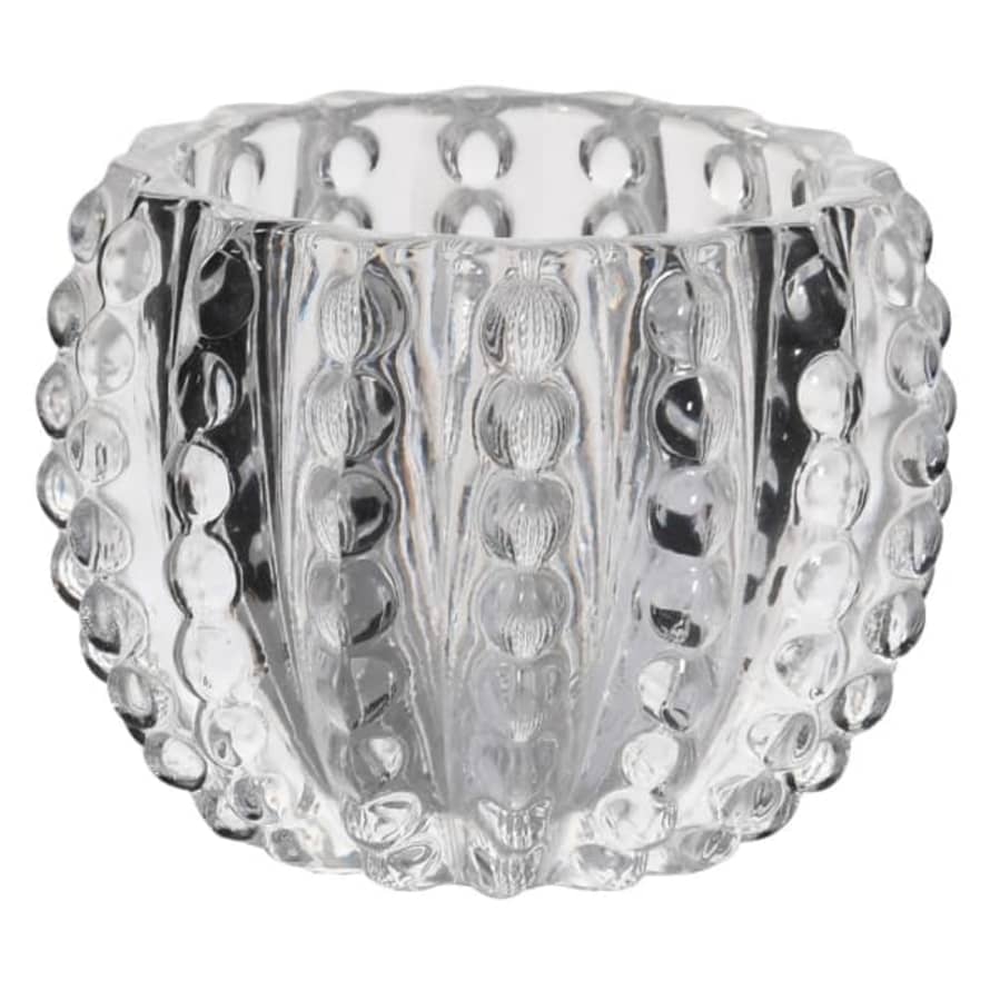 THE BROWNHOUSE INTERIORS Glass Urchin Candle Holder 