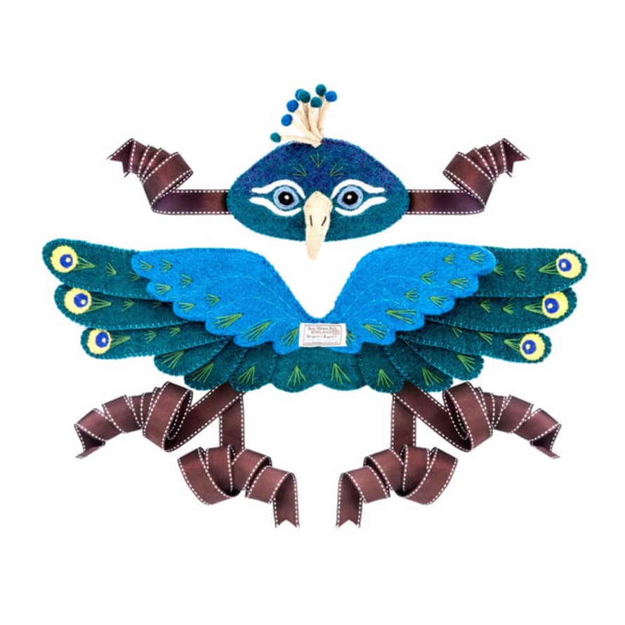 Sew Heart Felt Piers Peacock Head Dress And Wings