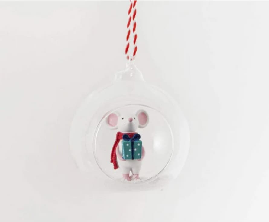 Sass & Belle  Christmas Gifting Mouse Open Bauble