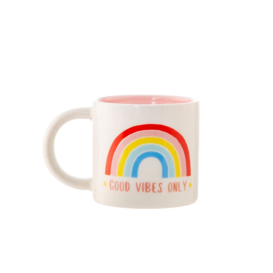 Sass & Belle  Chasing Rainbows Good Vibes Only Mug
