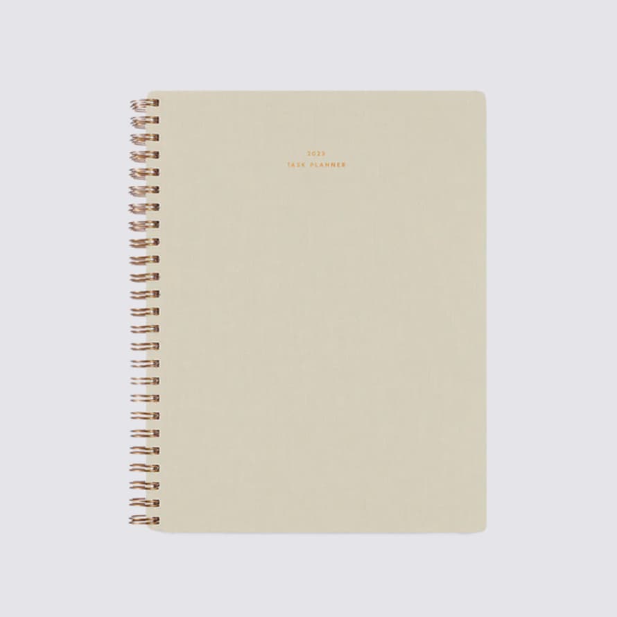 Appointed 2023 Compact Task Planner - Natural Linen