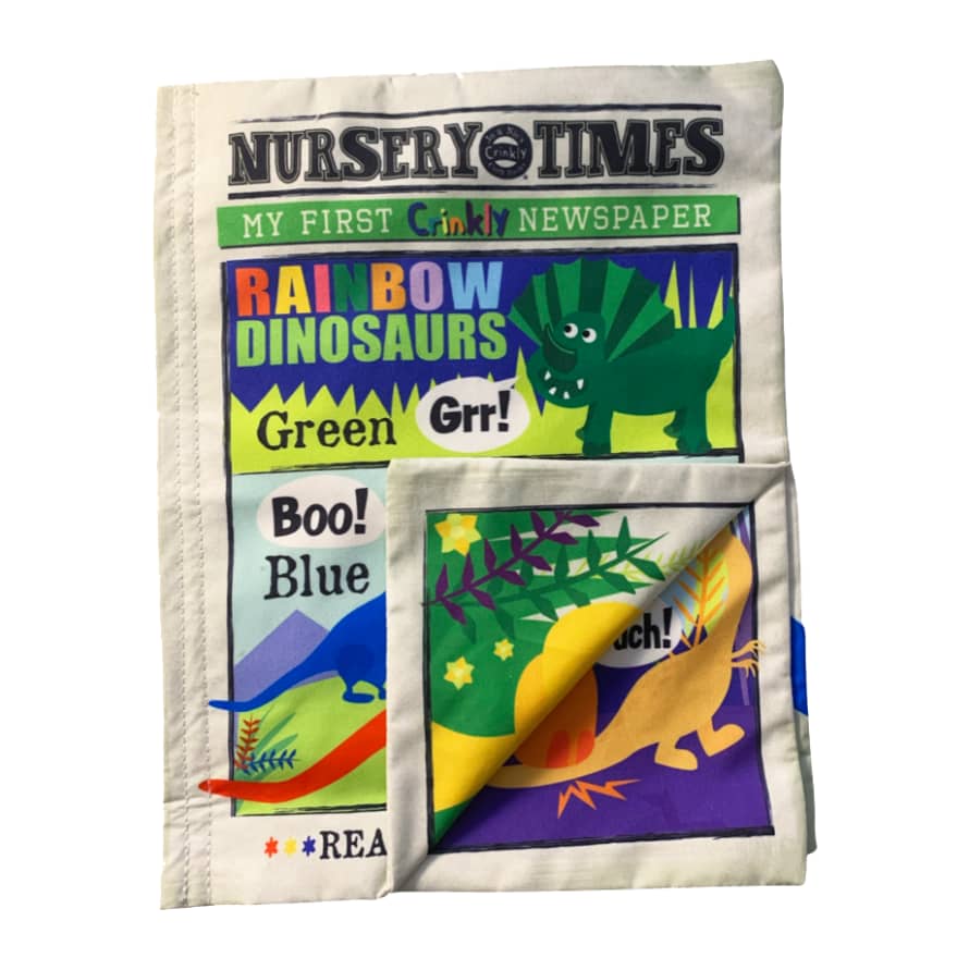 Jo&Nic's Crinkly Books - Rainbow Dinosaur