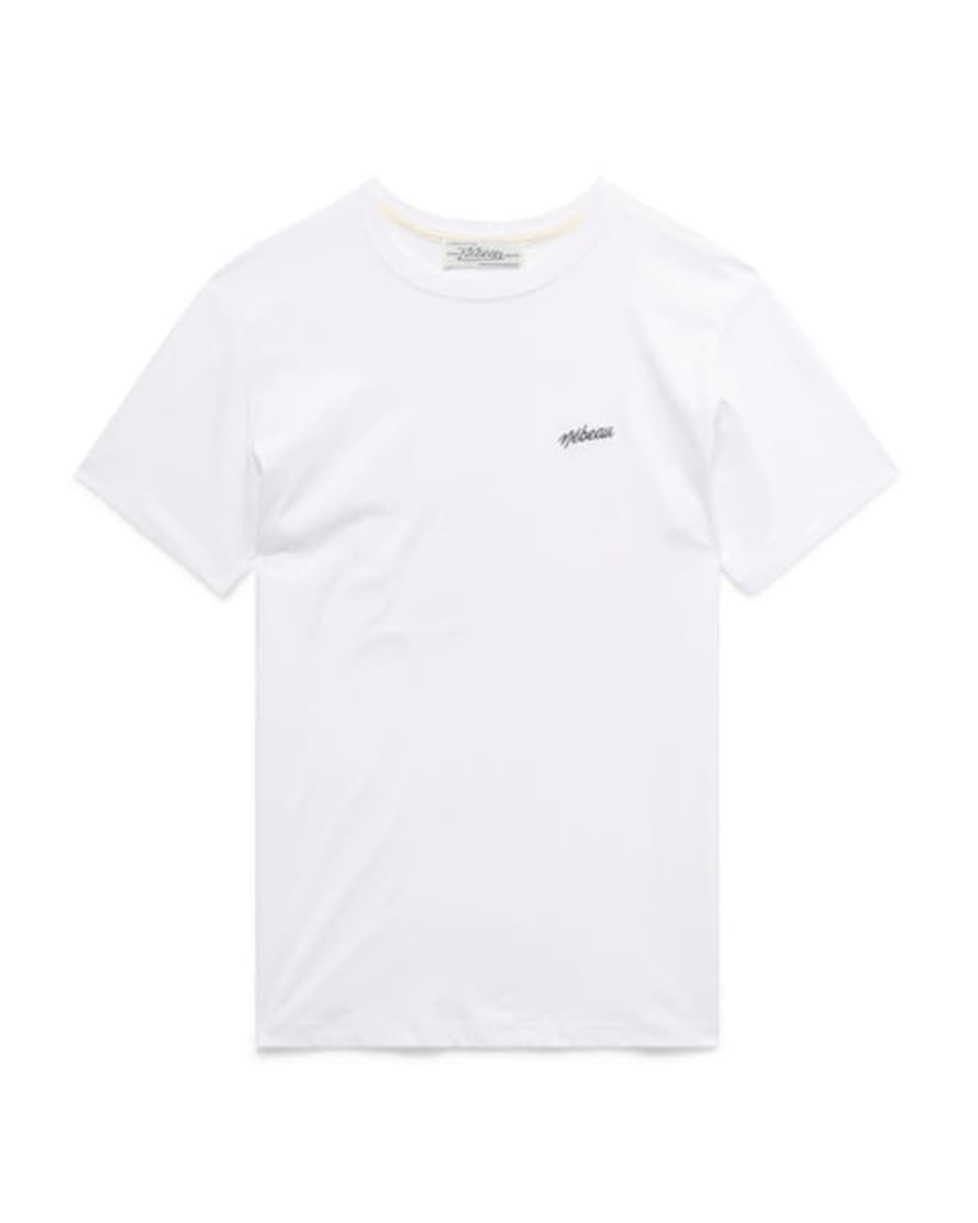 Nebeau T-shirt Pascal Blanc/noir