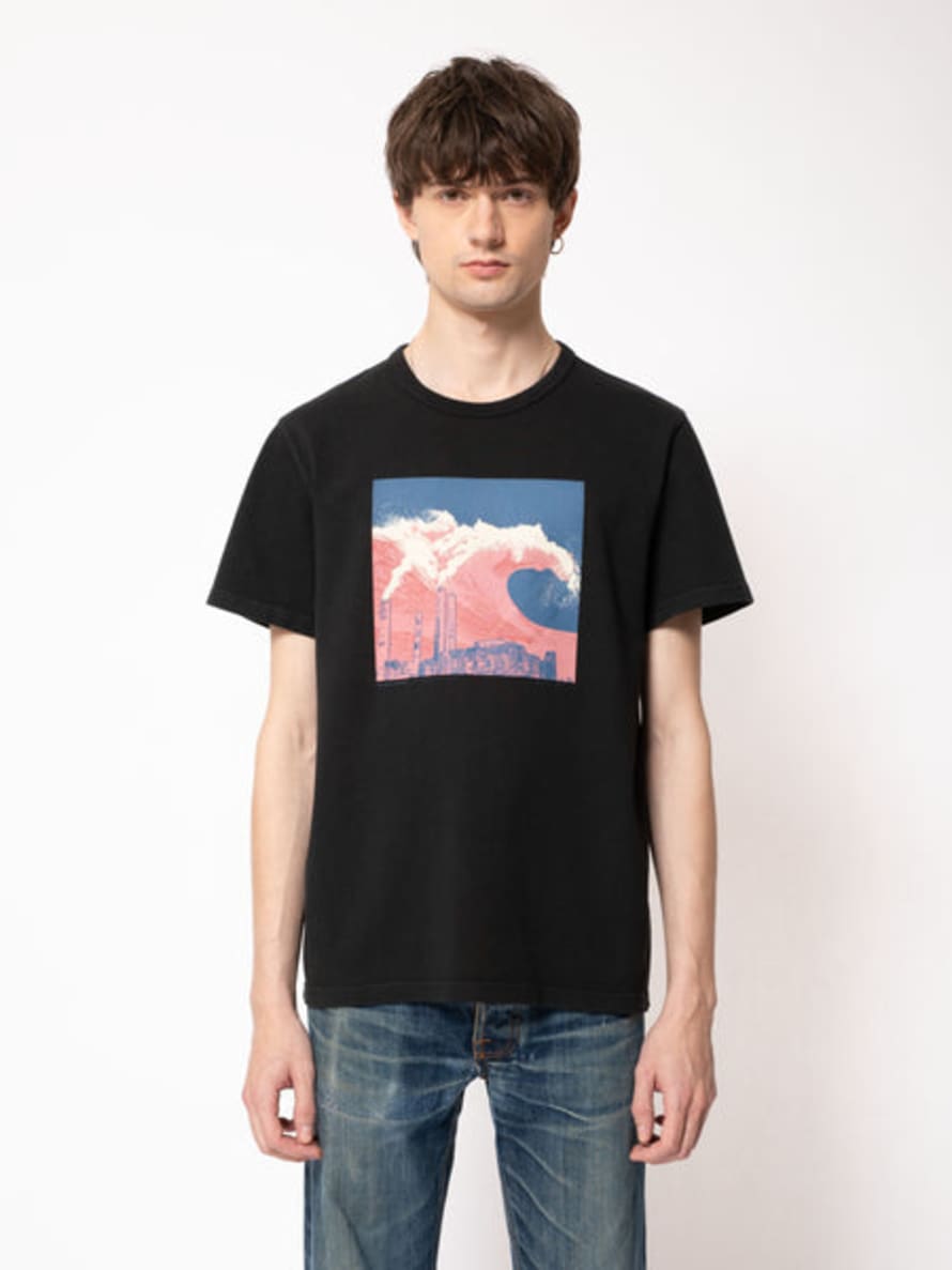 Nudie Jeans T-shirt Roy Heavy Dreaming Places