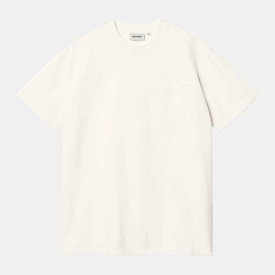 Carhartt T-Shirt Duster Pocket Wax Garment Dyed