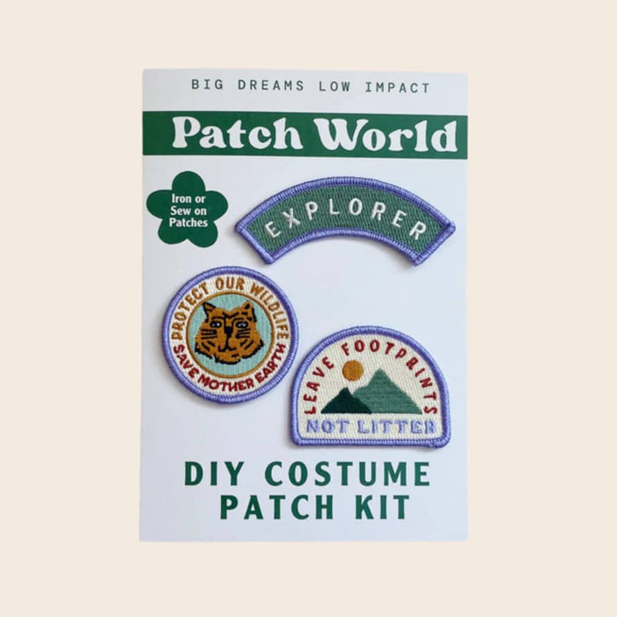 Patch World Diy Explorer Patch Costume Kit