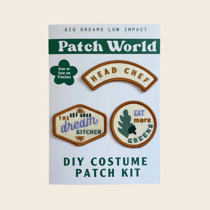 Patch World Diy Chef Patch Costume Kit