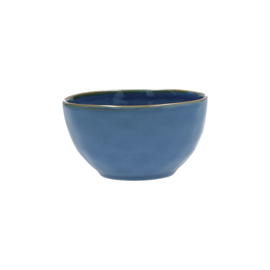 Rose & Tulipani Concerto Fruit Bowl Blu Avio