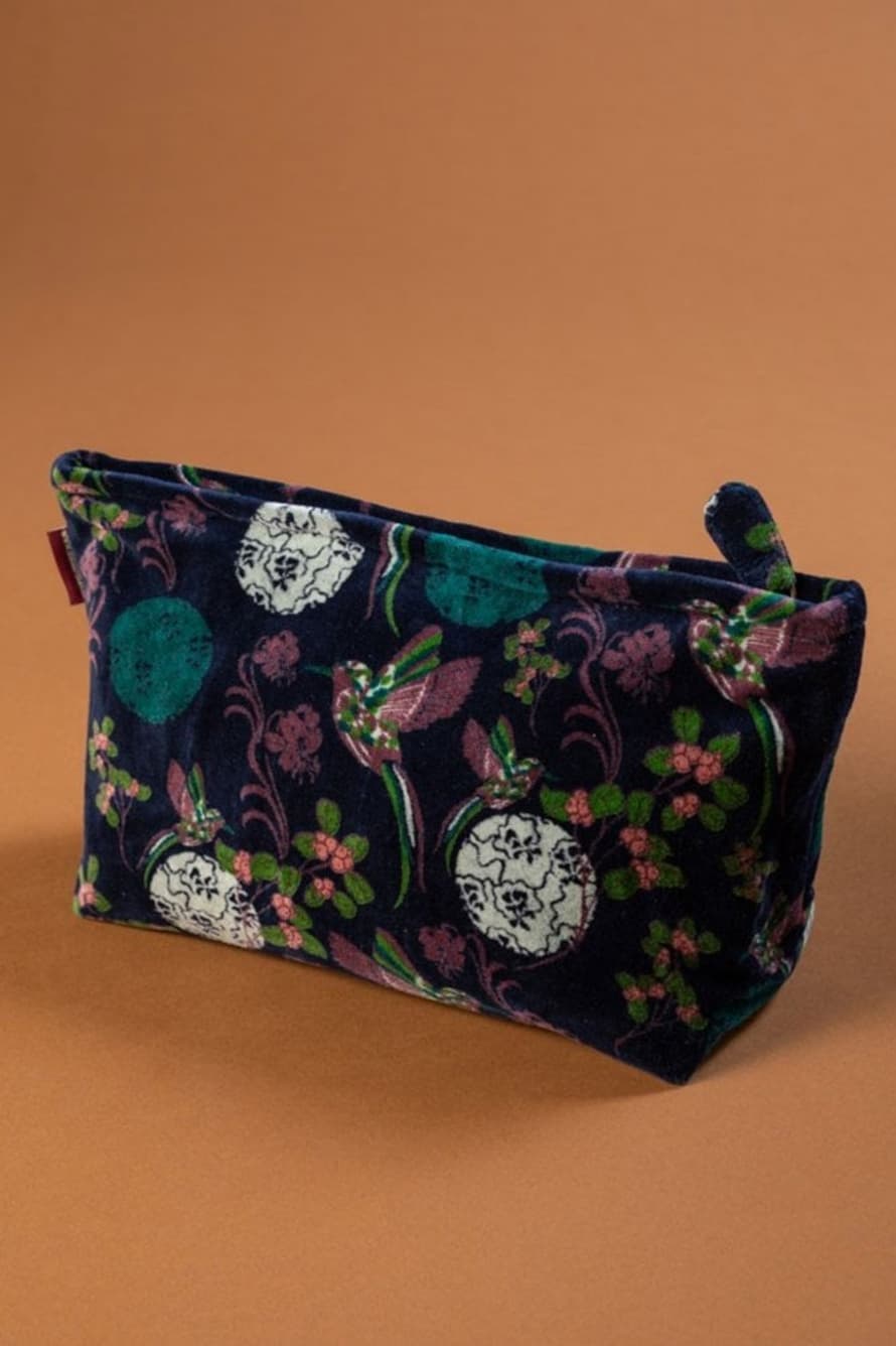 Les Touristes Airport Pouch In Sinta Navy
