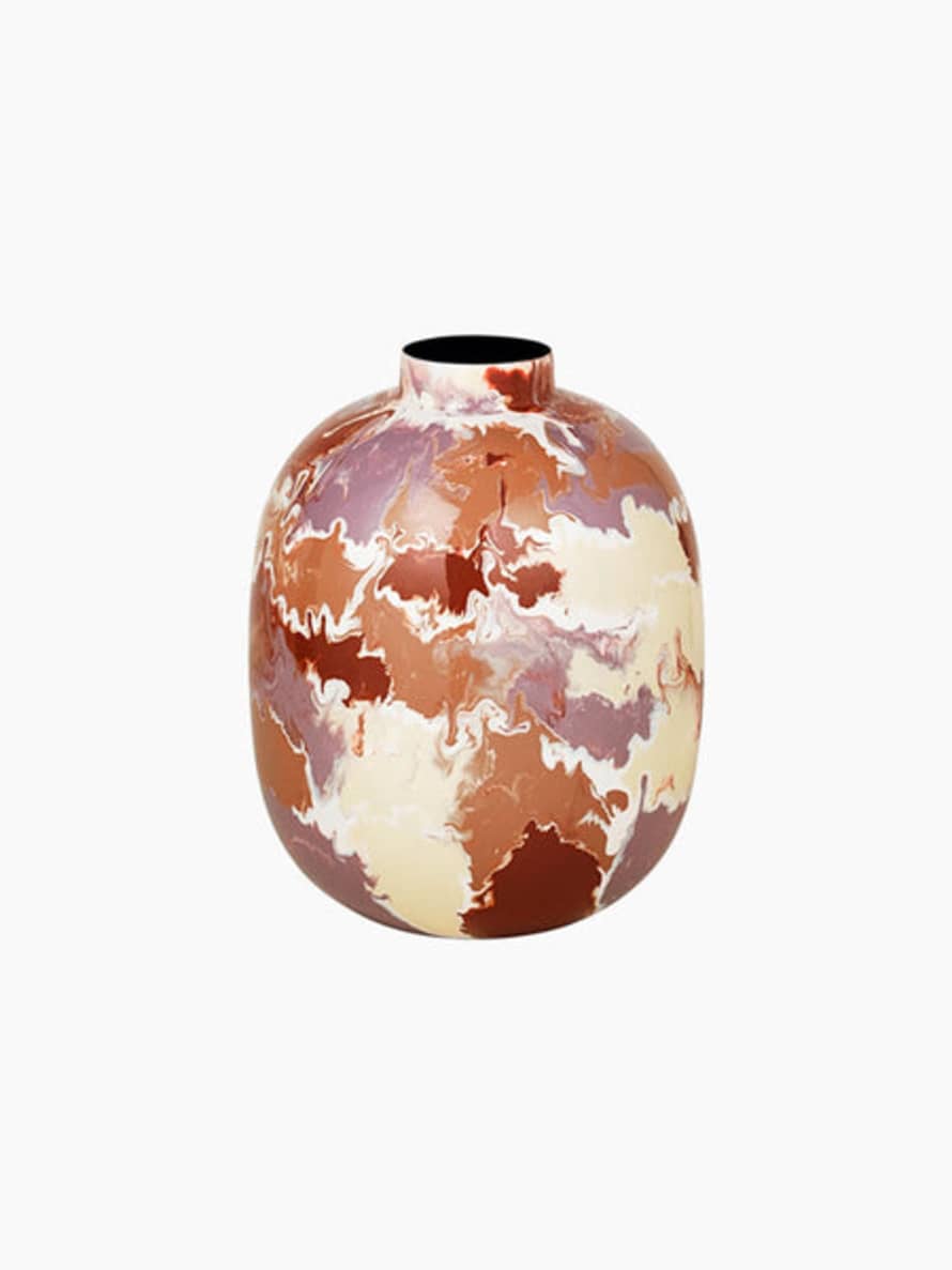 Broste Copenhagen Thyra Iron Vase Small - Mix Light Colour