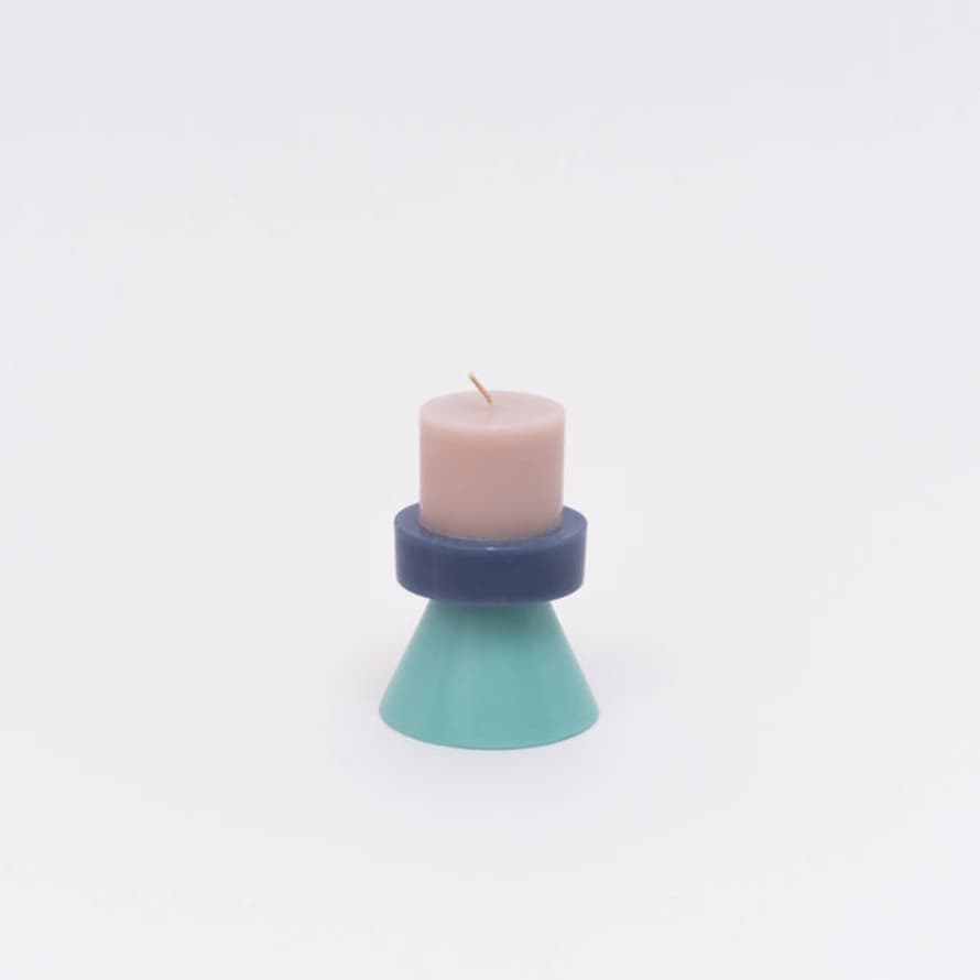 Yod & Co. Stack Candle Nude / Powder Blue / Celeste