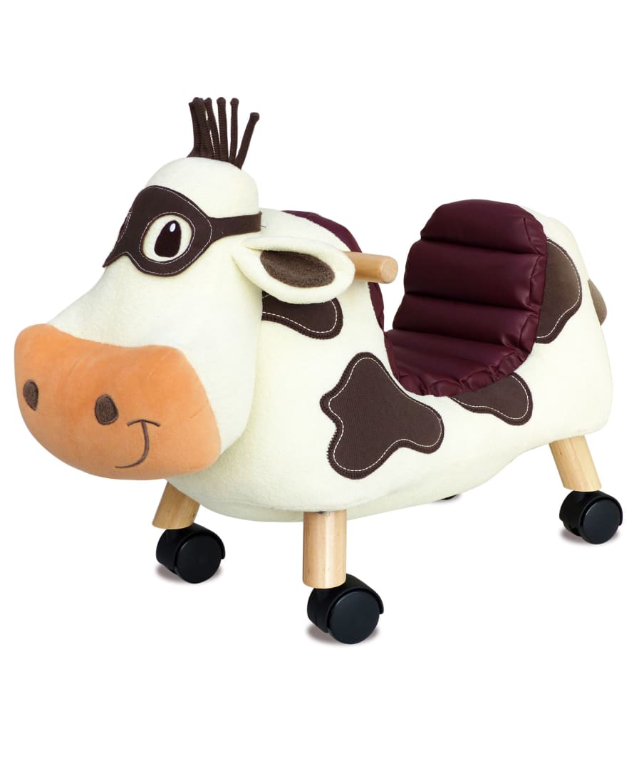 Little Bird Told Me Moobert Cow Ride On Toy - 12 Months +
