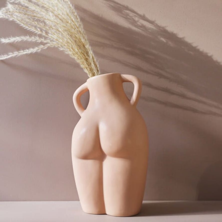 Lisa Angel Porcelain Love Handles Bum Vase