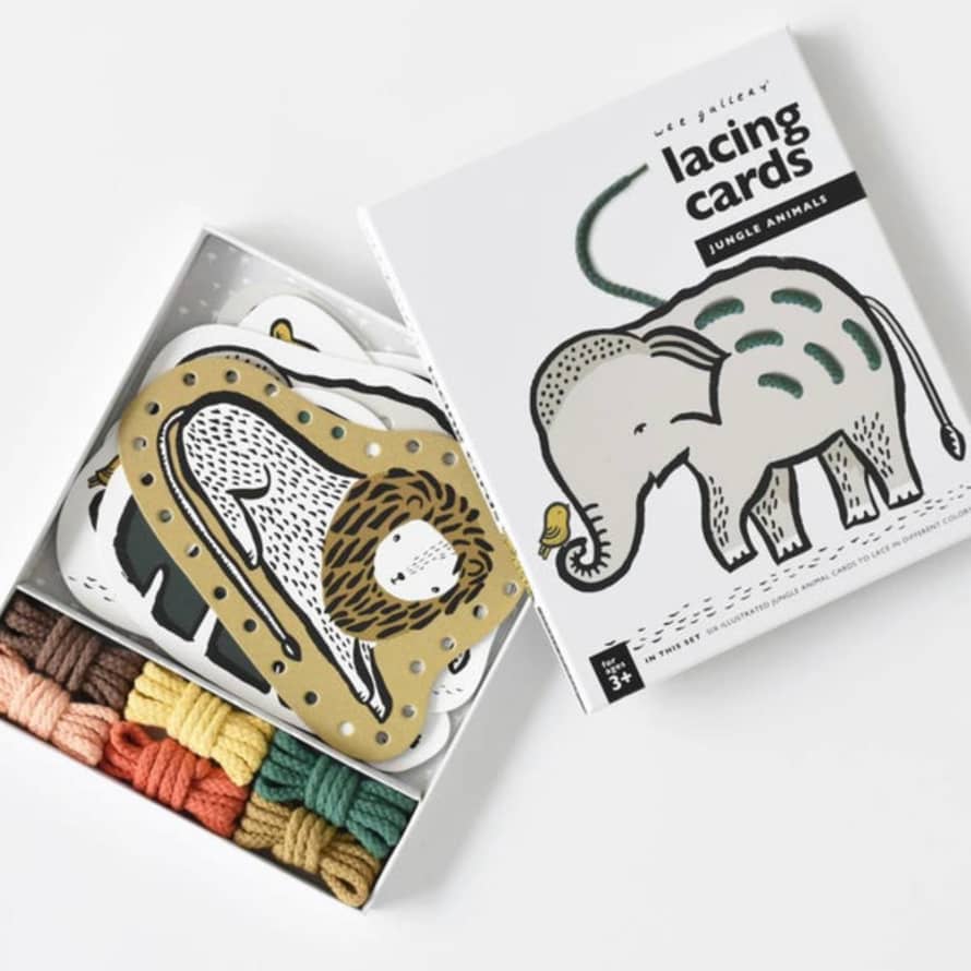 Wee Gallery - Jungle Lacing Cards