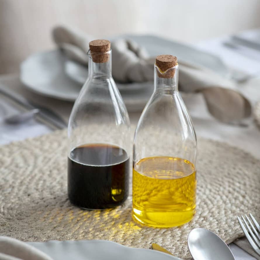 Garden Trading - Glass Oil And Vinegar Bottle Set