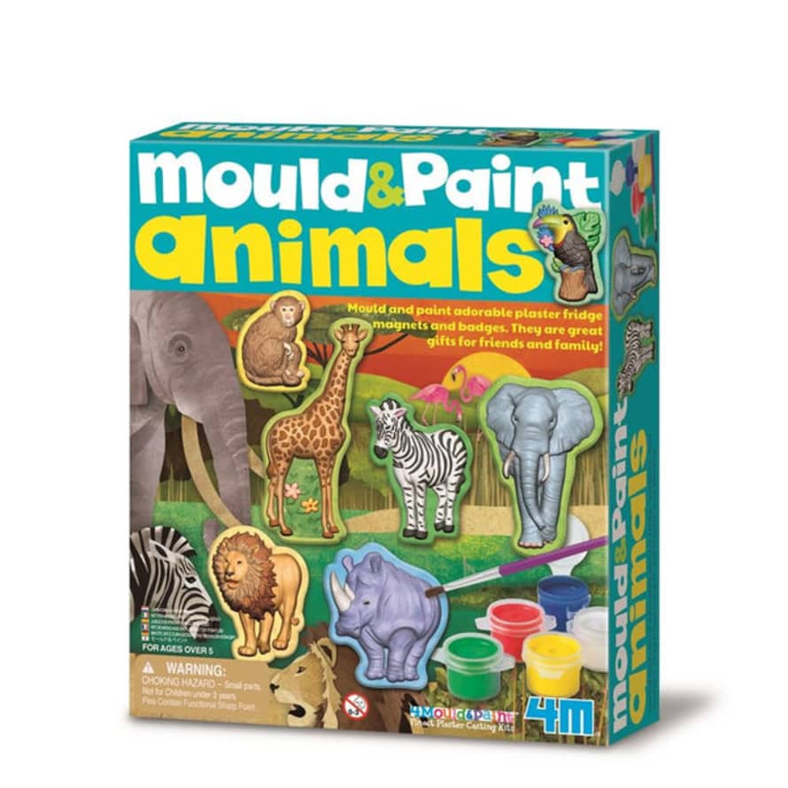 Great Gizmos Kidzlabs - Mould And Paint - Wild Animals