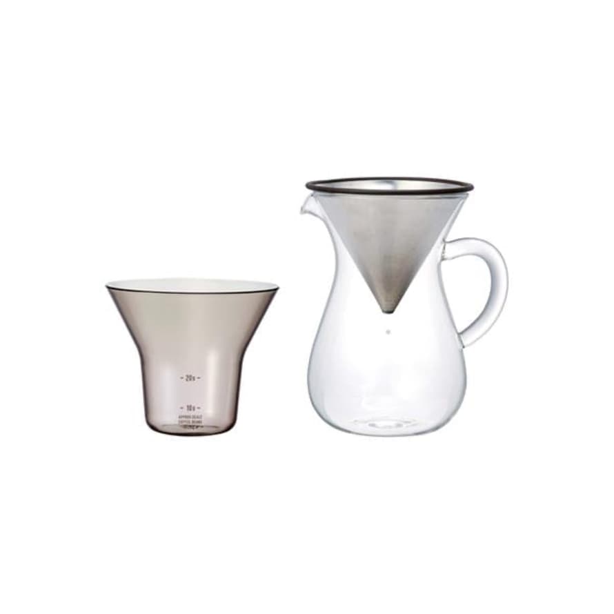 Kinto - Coffee Carafe Set Stainless Steel