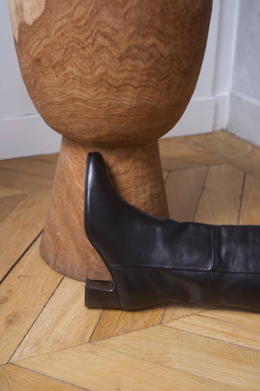 Anne Thomas Vénezia Long Boots Calf Black