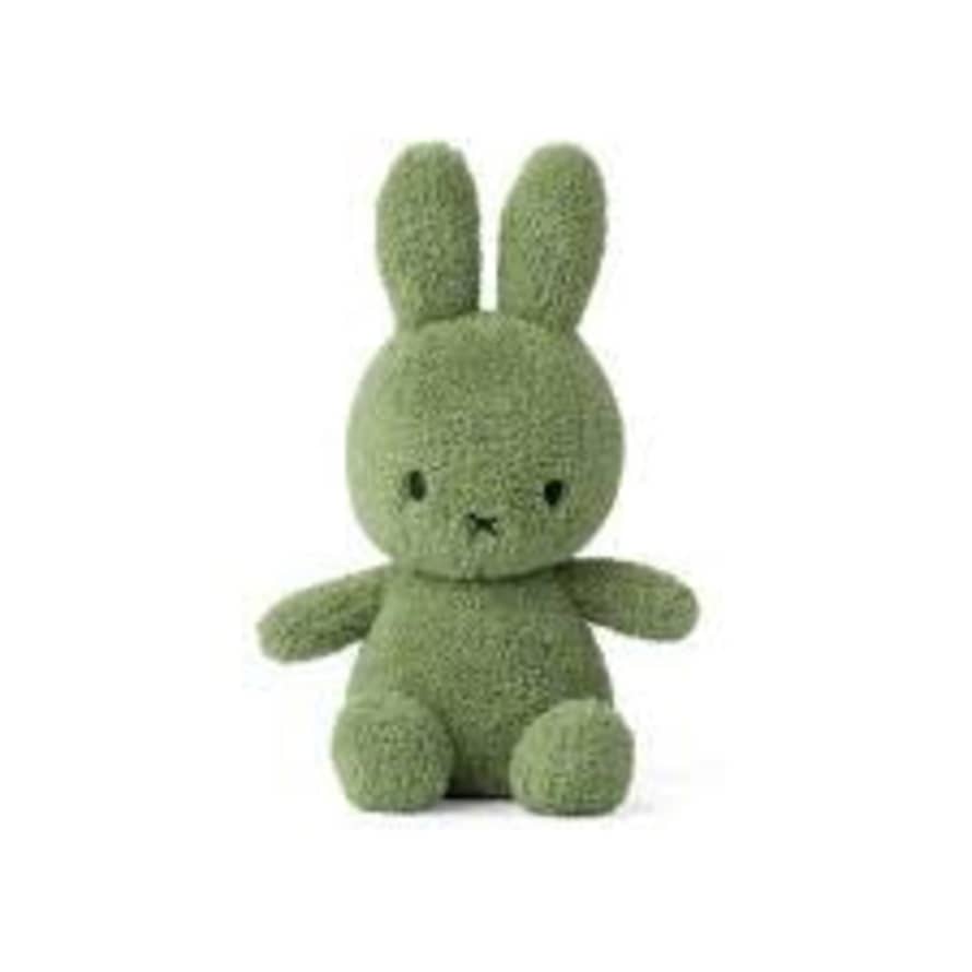 Bon Ton Toys - Miffy Teddy (100% Recycled) - Green (23cm)