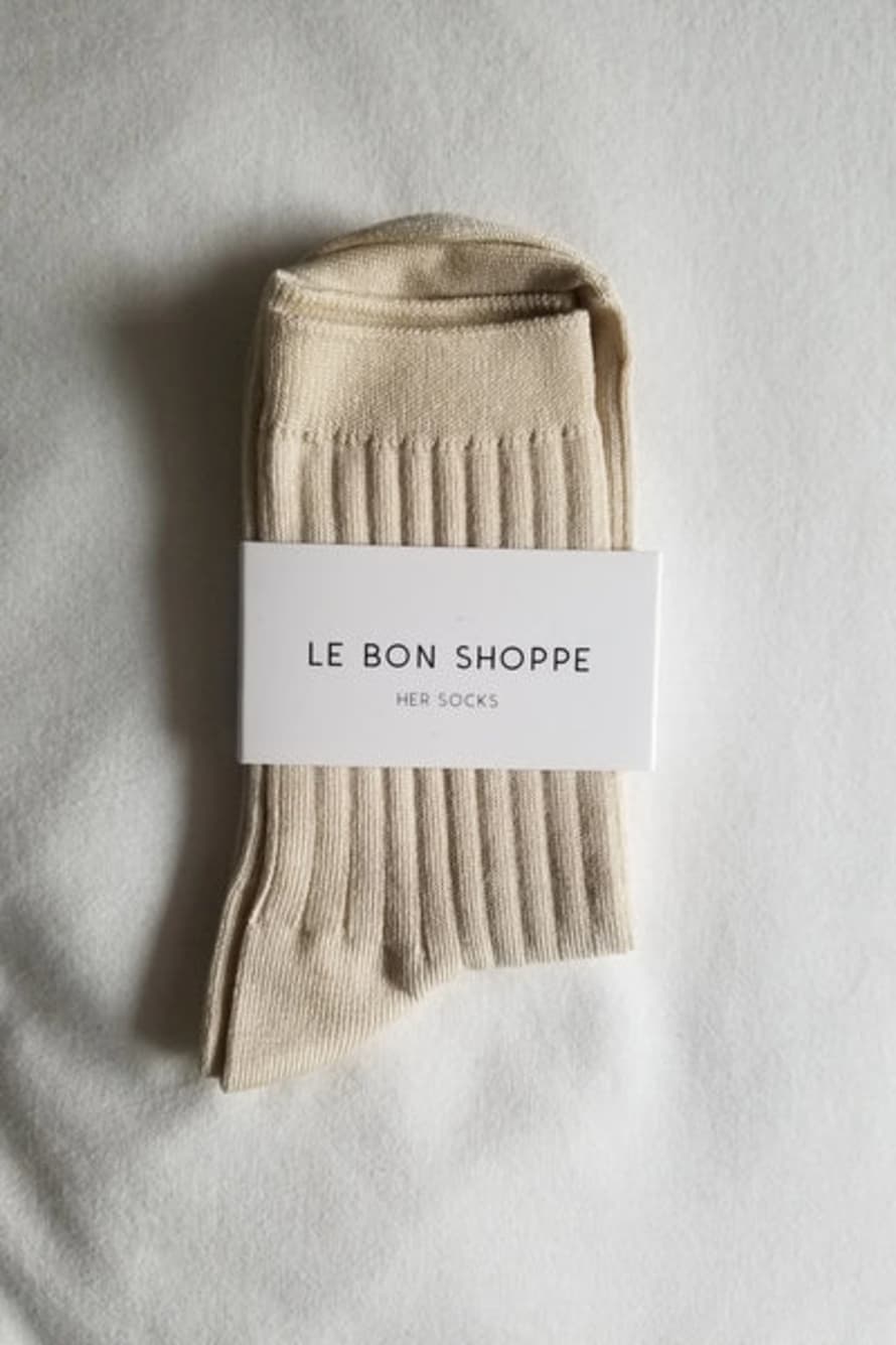Le Bon Shoppe Womens Her Socks Porcelain