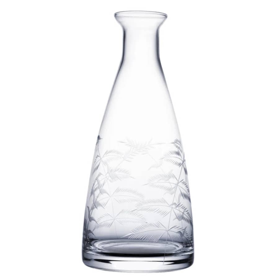 The Vintage List The - Table Carafe With Fern Design